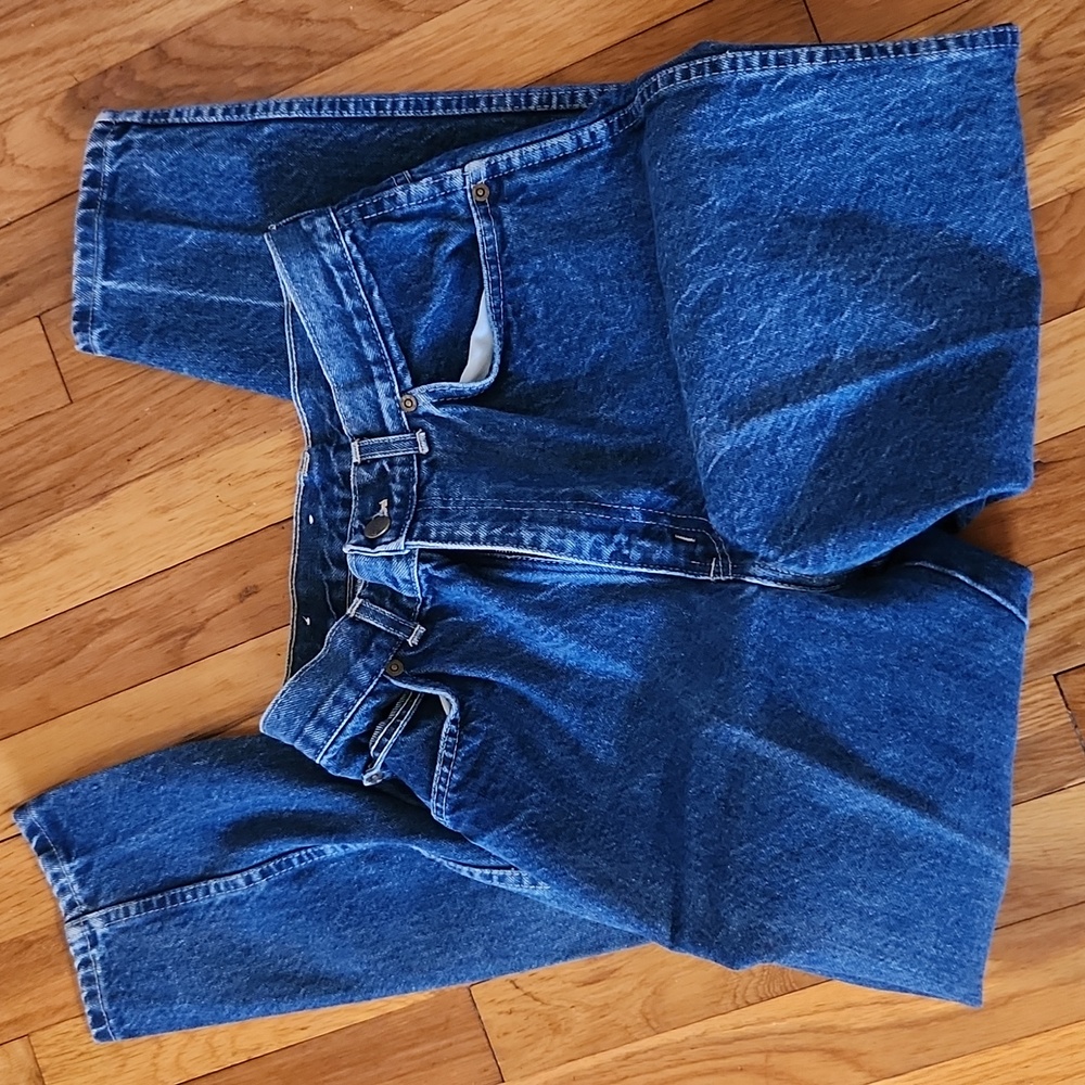 Vintage 1980s CHIC Denim Jeans Junior Size 11 Classic EUC